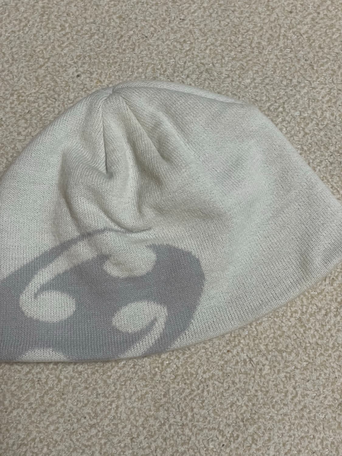 산산기어 로고 비니 화이트 - 25SS 상품이미지2