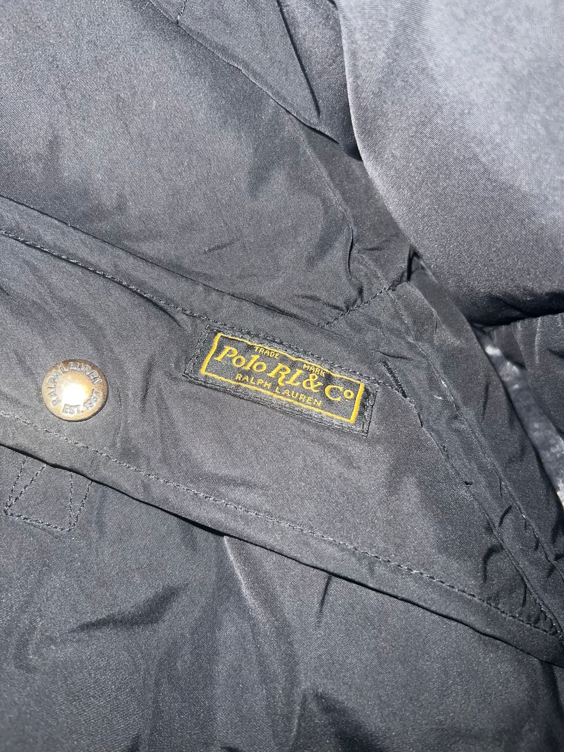 폴로 랄프로렌 패딩 블랙  상품이미지3