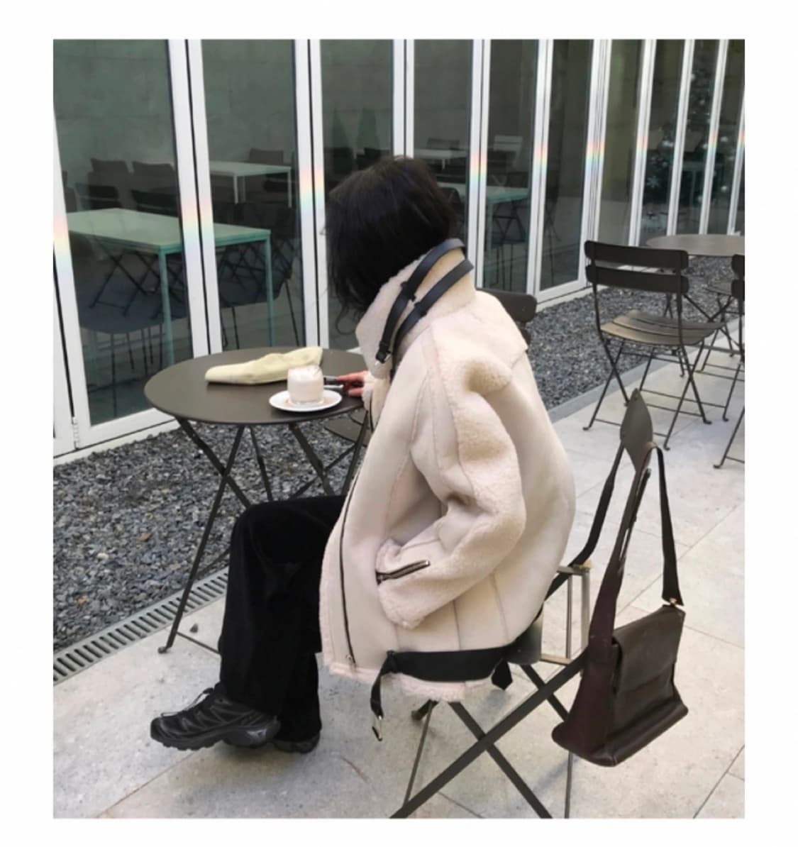 블랑 무스탕 양털 자켓 상품이미지7