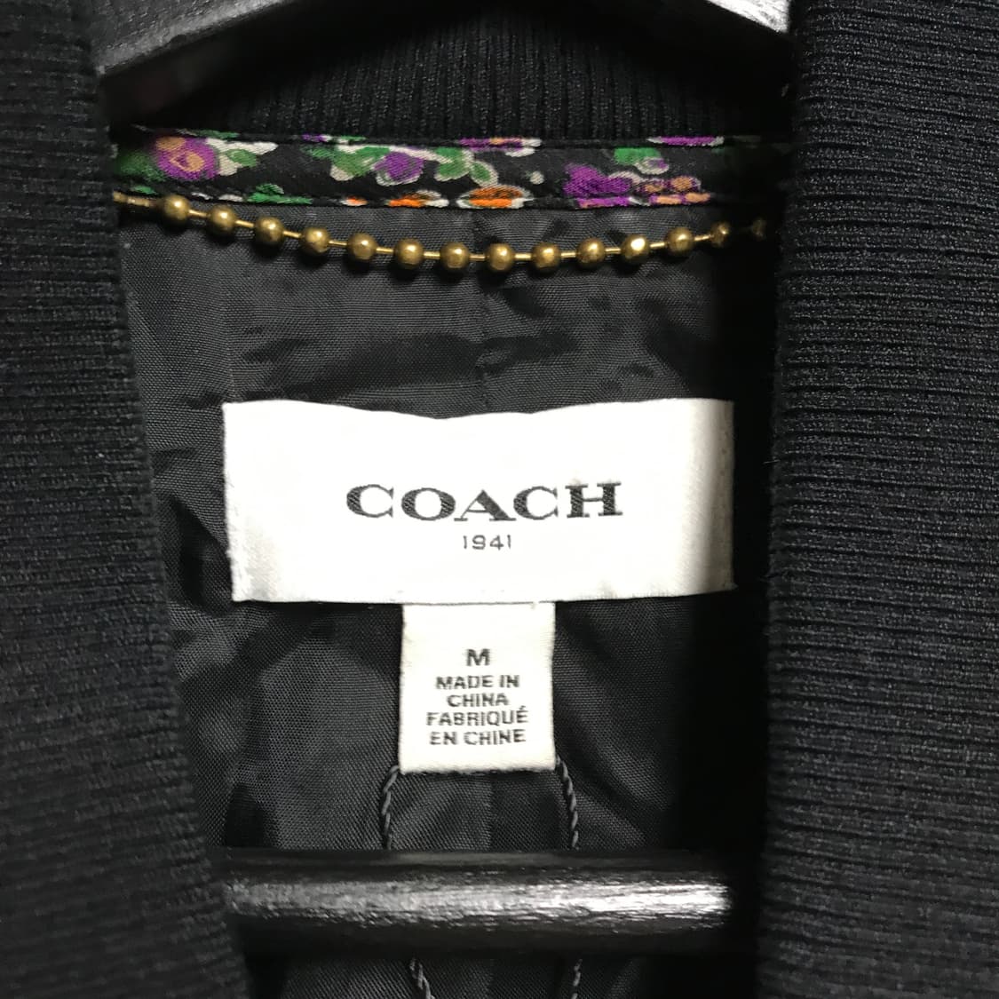 COACH 코치 플라워 패턴 자켓 M(W) 상품이미지4