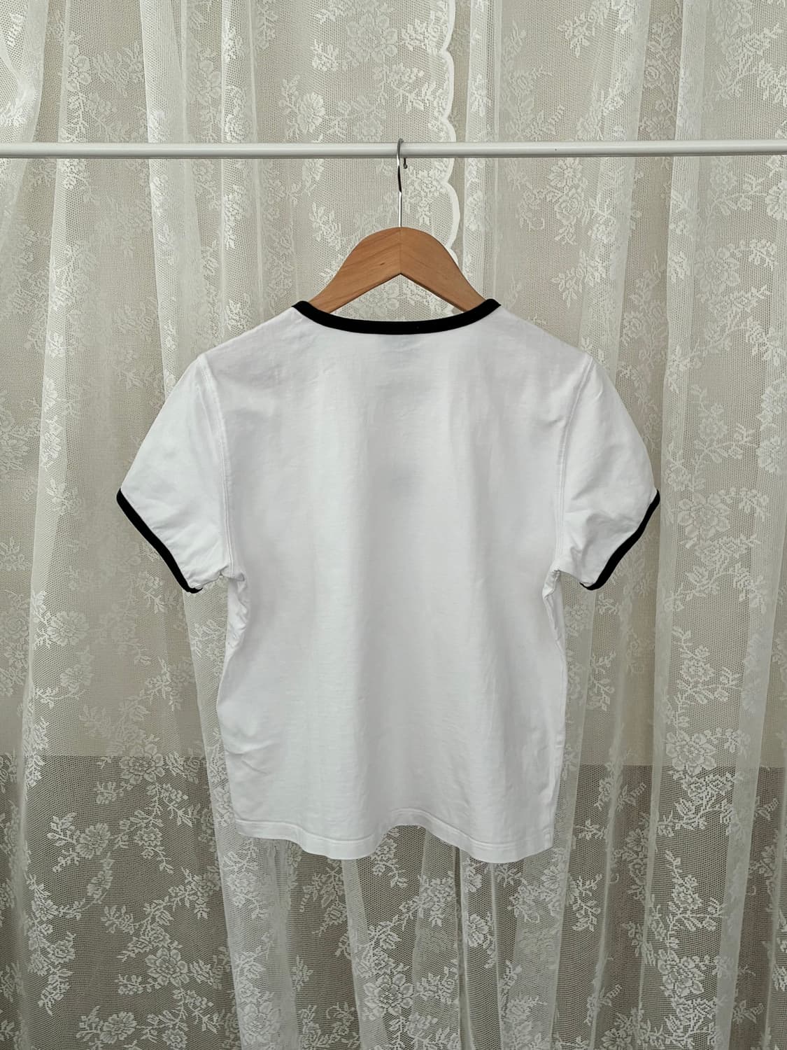 M) 마리떼 프랑소와 저버 링거 반팔 티셔츠 화이트 상품이미지2