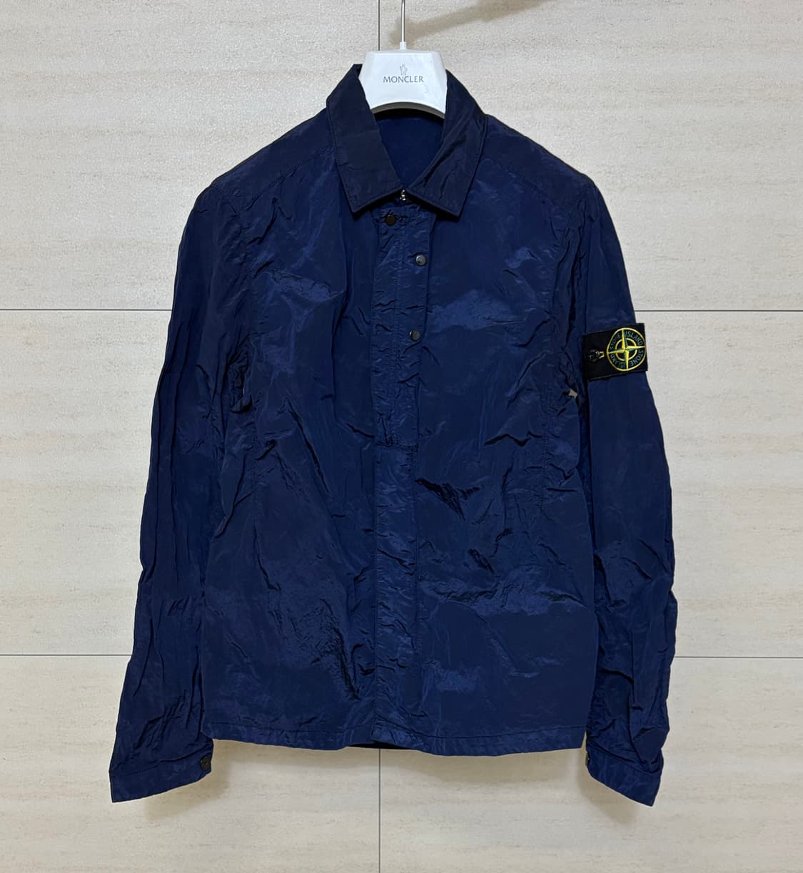 스톤아일랜드 여성사이즈 나일론메탈 오버셔츠 XS 정품 상품이미지1