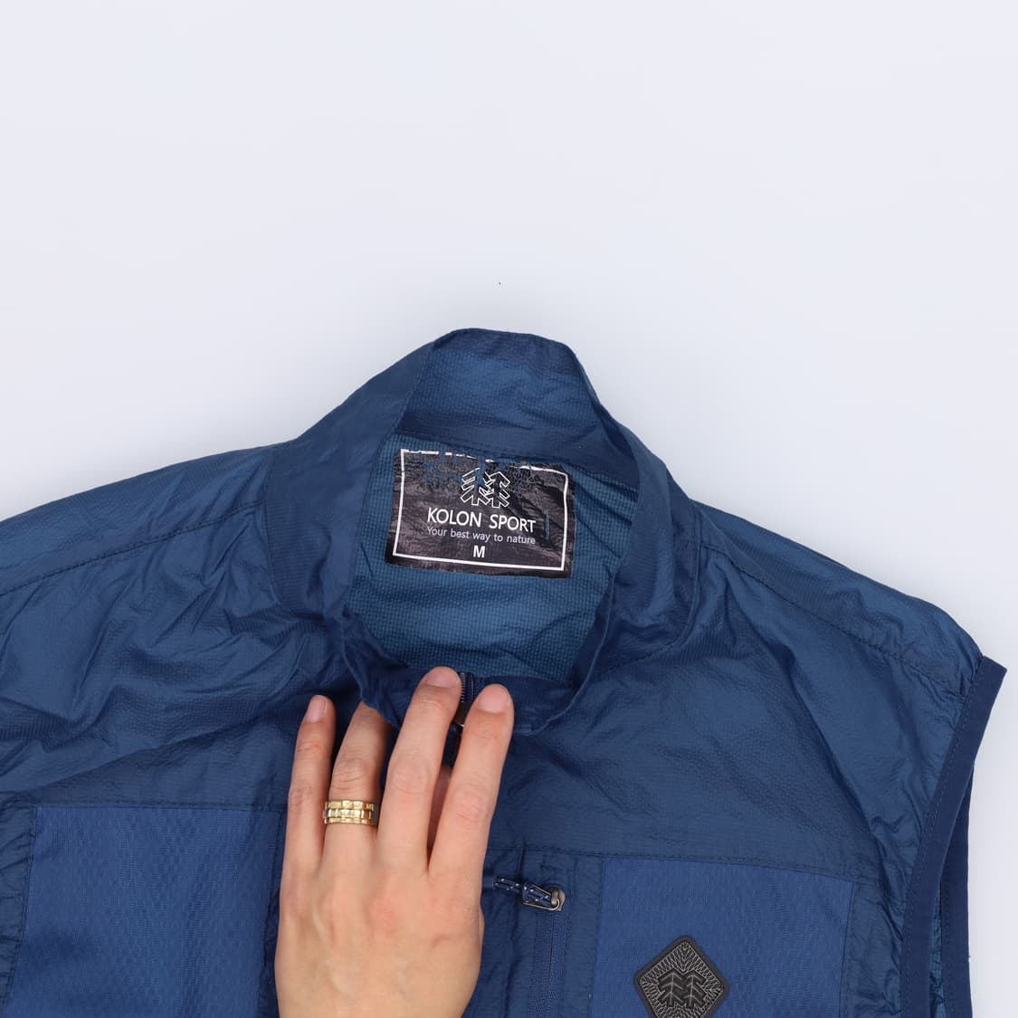 M 코오롱스포츠 바람막이 조끼 0424H1 상품이미지3