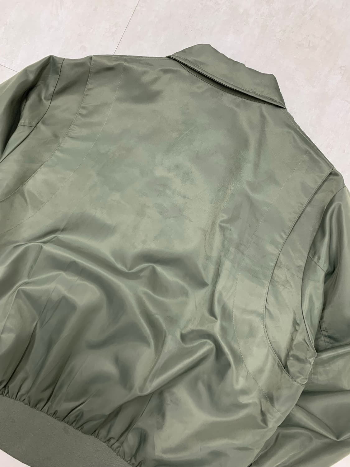 Mosco 카키 밀리터리 블루종 #472 상품이미지7