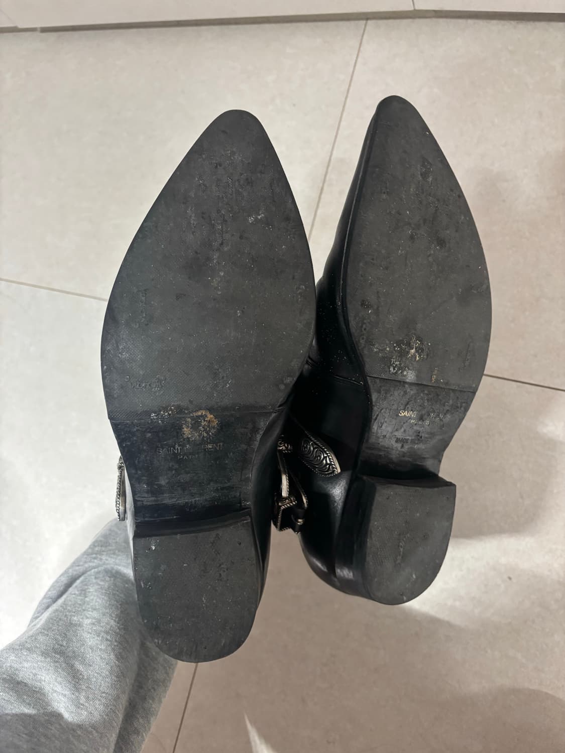 생로랑 ss14 덕키스 부츠 상품이미지7