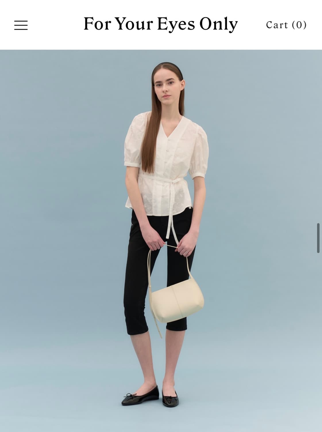 포유온 카프리팬츠 Clea Capri pants 블랙(36) 상품이미지1