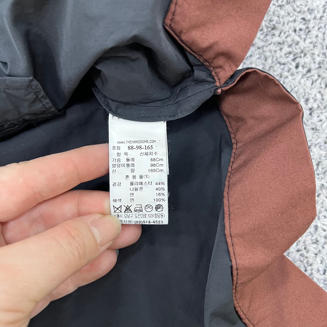 88 SJSJ 한섬 여성 트렌치 코트 0327M 상품이미지3