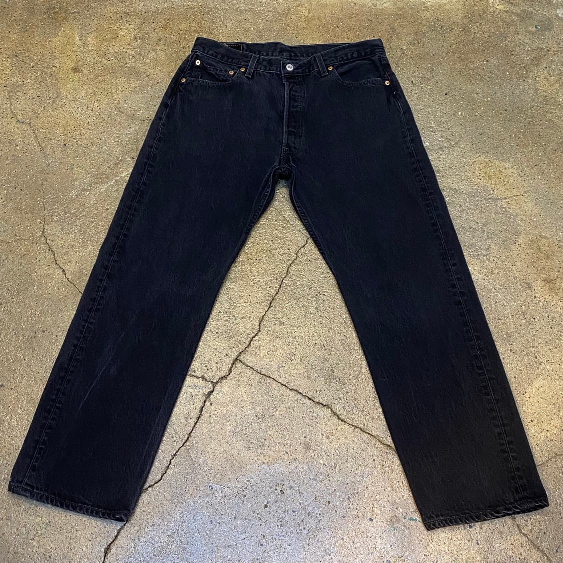 미국 빈티지 리바이스 501 블랙진 청바지 상품이미지1