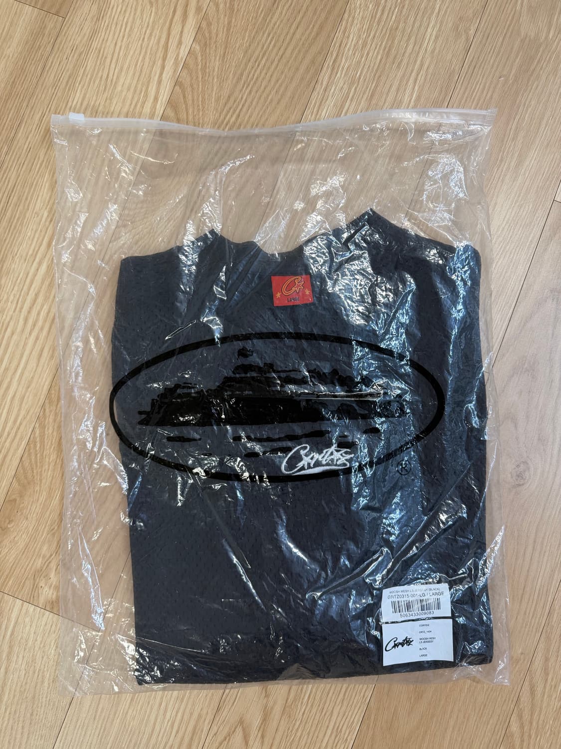 Crtz 코르테이즈 corteiz 메쉬 저지 롱슬리브 블랙 상품이미지3