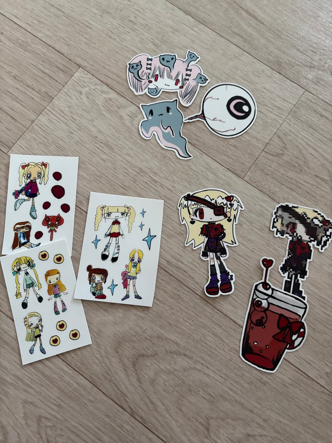 나락(@NARAK)작가 스티커 판매 상품이미지2