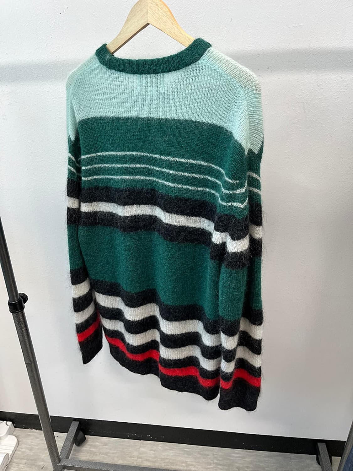 105) 솔리드옴므 모헤어 오버니트  상품이미지5