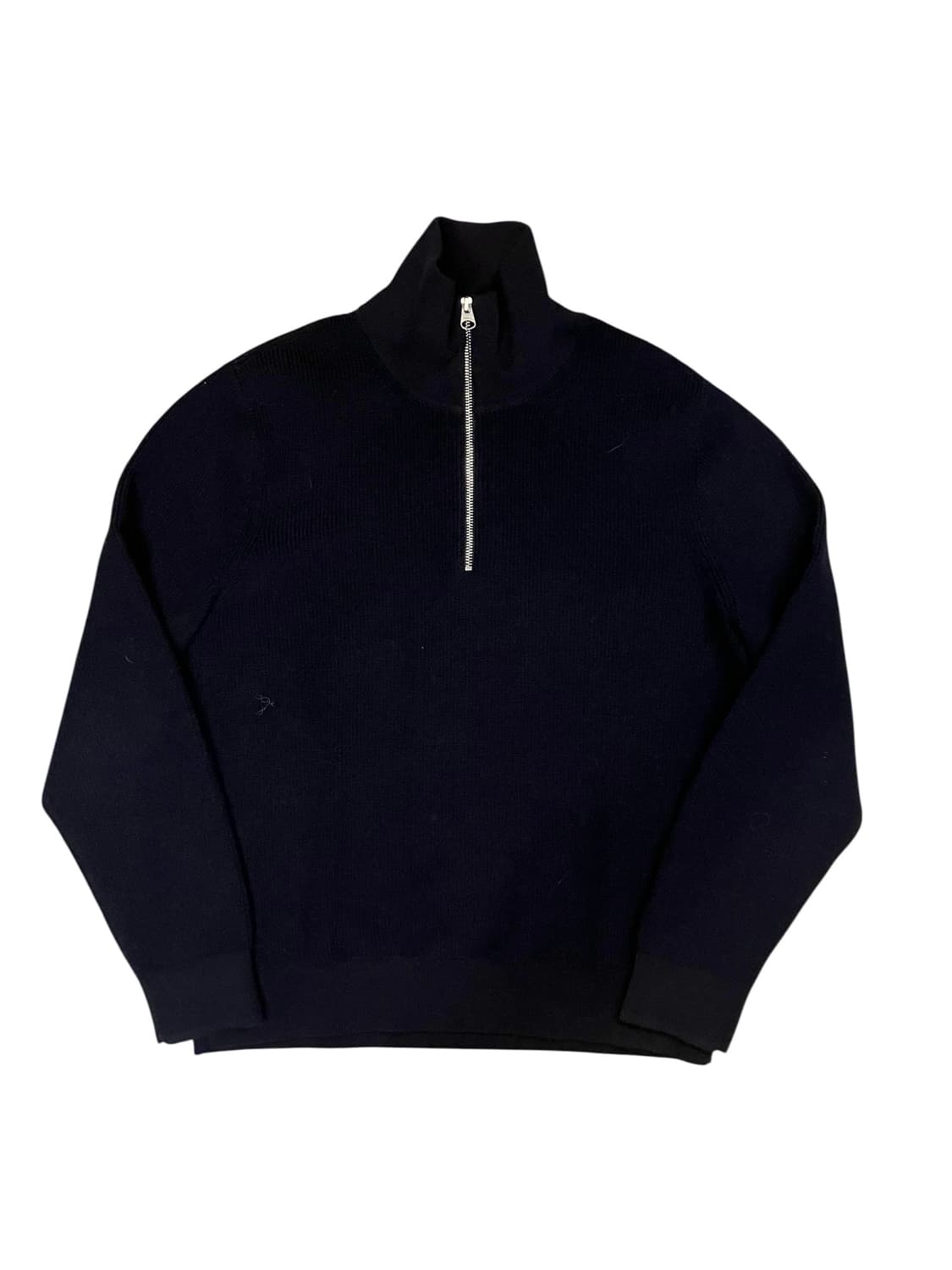 빈티지 반집업 스웨터 네이비 M  #csz3700 상품이미지3