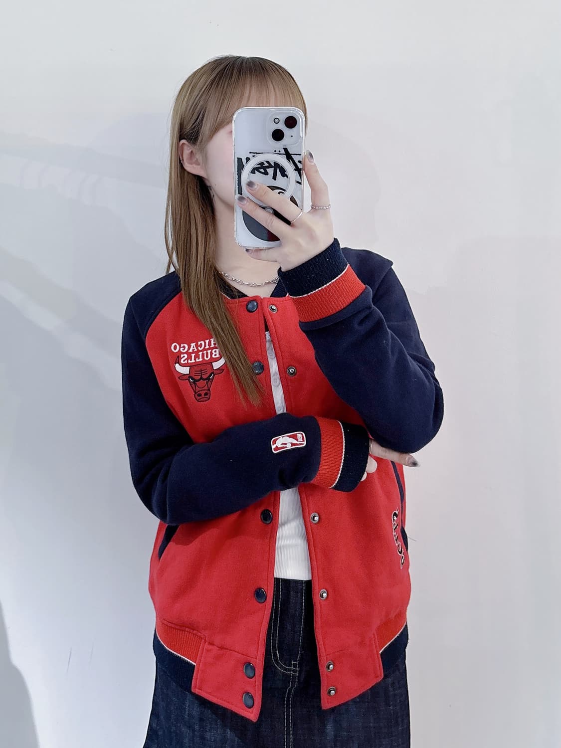 NBA 시카고불스 코튼 스타디움 자켓 상품이미지2