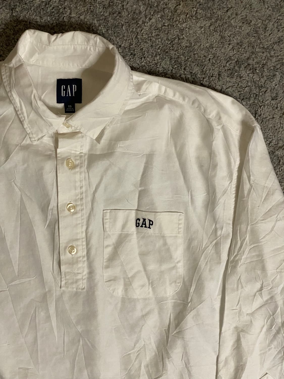 GAP 갭 풀오버 옥스포드 셔츠 상품이미지3