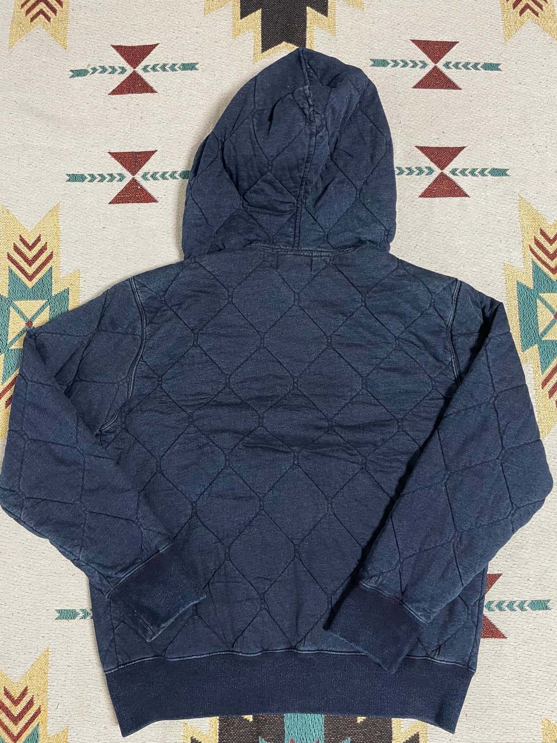 RRL 퀼팅 인디고 집업후드 상품이미지4