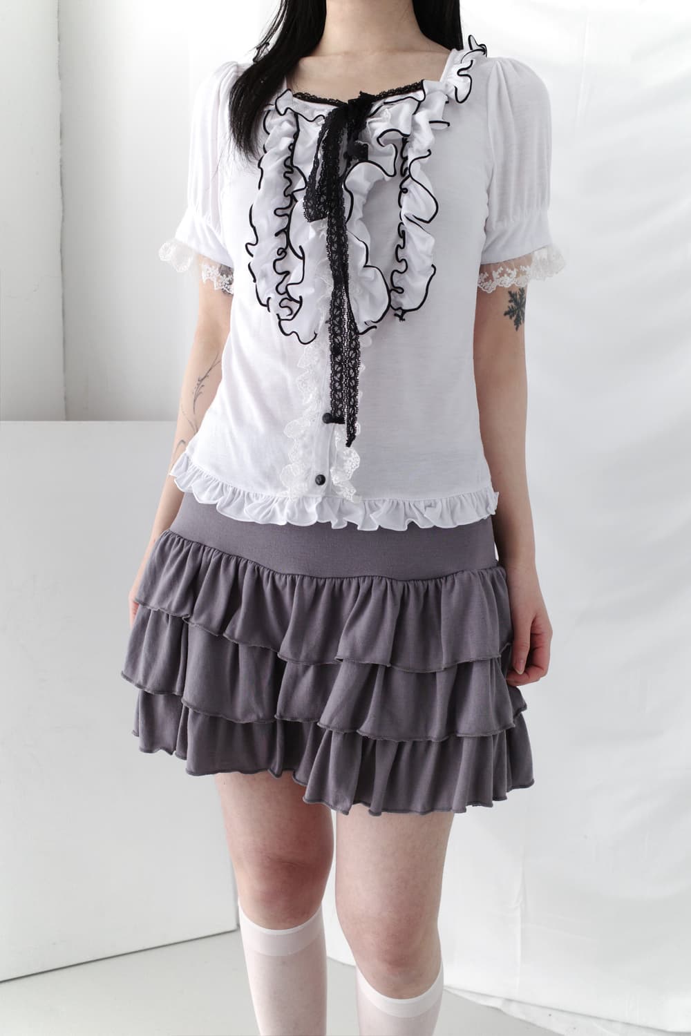 frill cancan skirt 상품이미지3