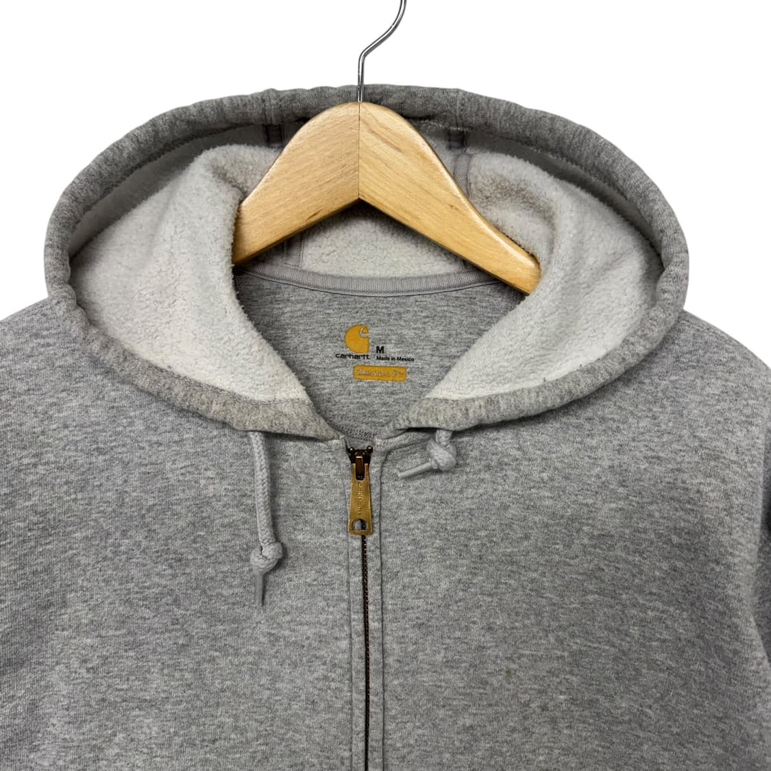 칼하트 로고 후드집업 상품이미지2