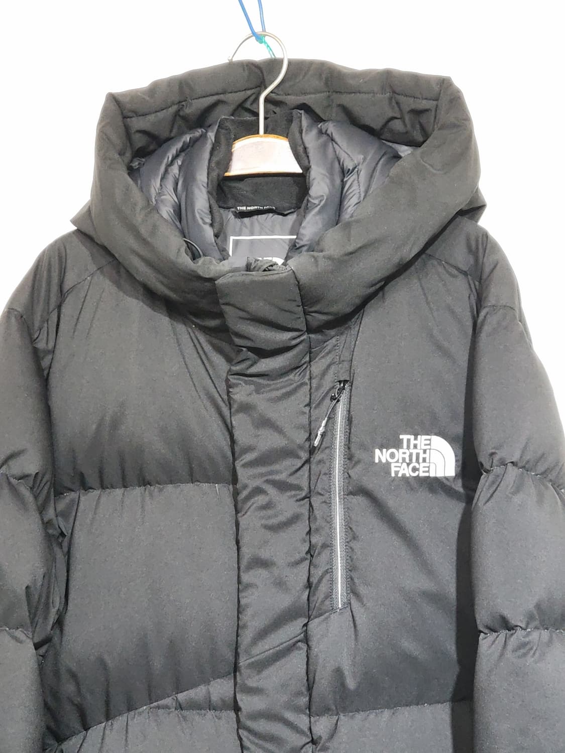 (XL) 노스페이스 거위털 롱패딩 점퍼 블랙 구스다운 패딩코트 후드  상품이미지2