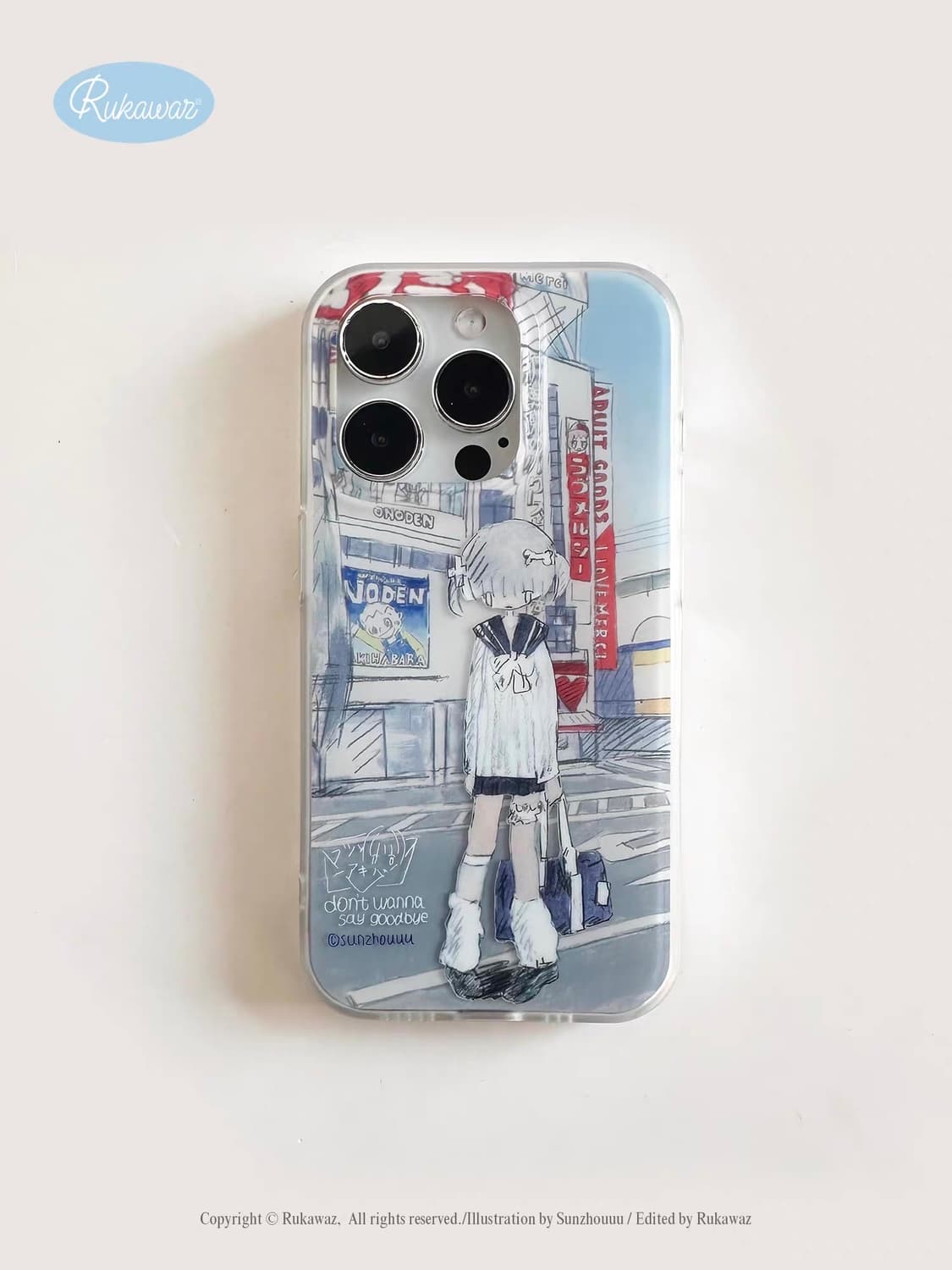 Rukawazcity 일러스트 폰케이스 아이폰14pro 상품이미지1