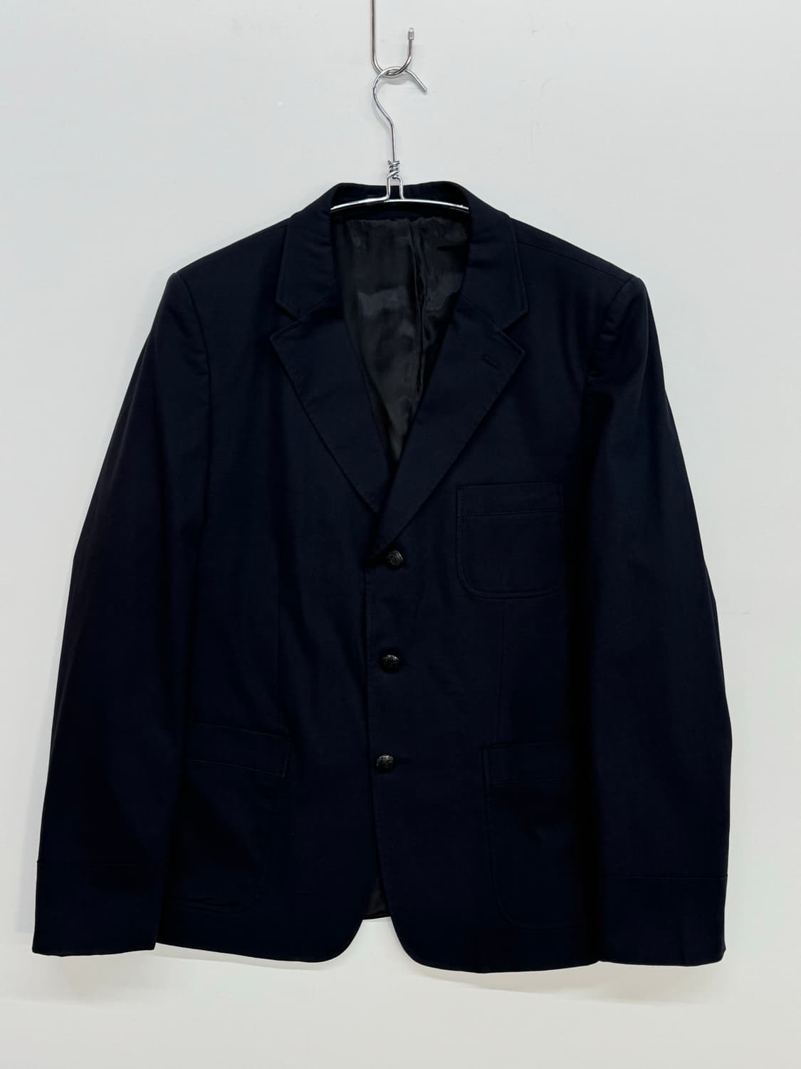 ZARA 3버튼 블레이져 다크 네이비 상품이미지1