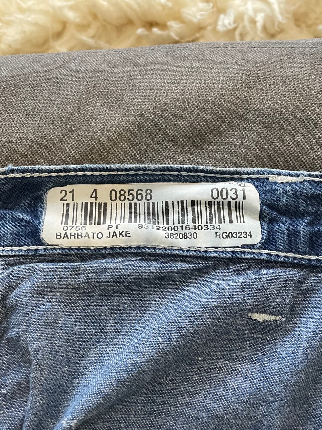 칼하트 카펜더 데님 펜츠 상품이미지2