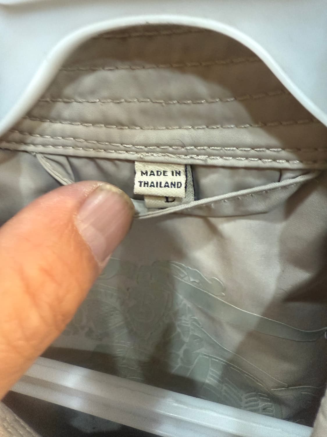 100 정품 버버리 바막 블루종 팝니다 상품이미지2