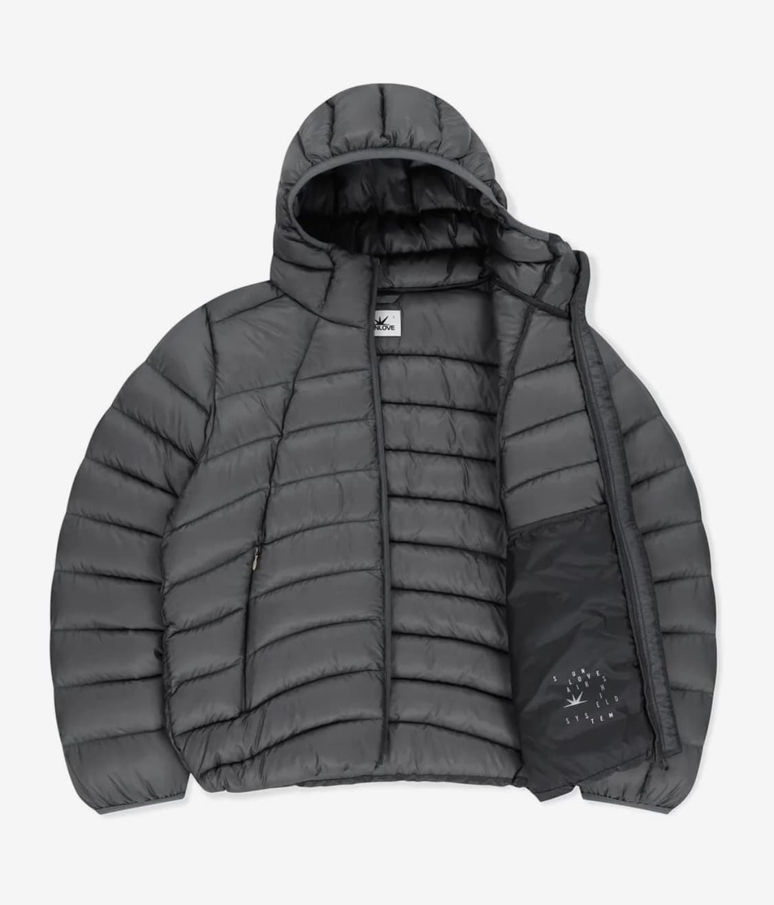 Sunlove 썬러브 경량패딩 그레이 L 상품이미지4