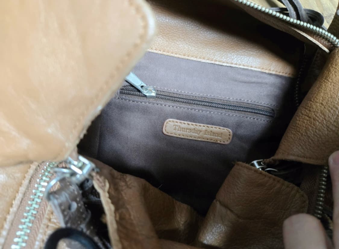 Thursday Island 가죽 해먹백 숄더백 [정품] 상품이미지7