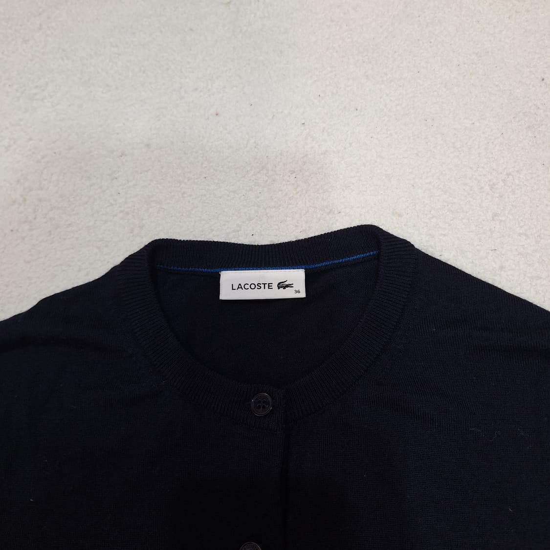 라코스테  크루넥가디건36(상태좋음) 상품이미지4