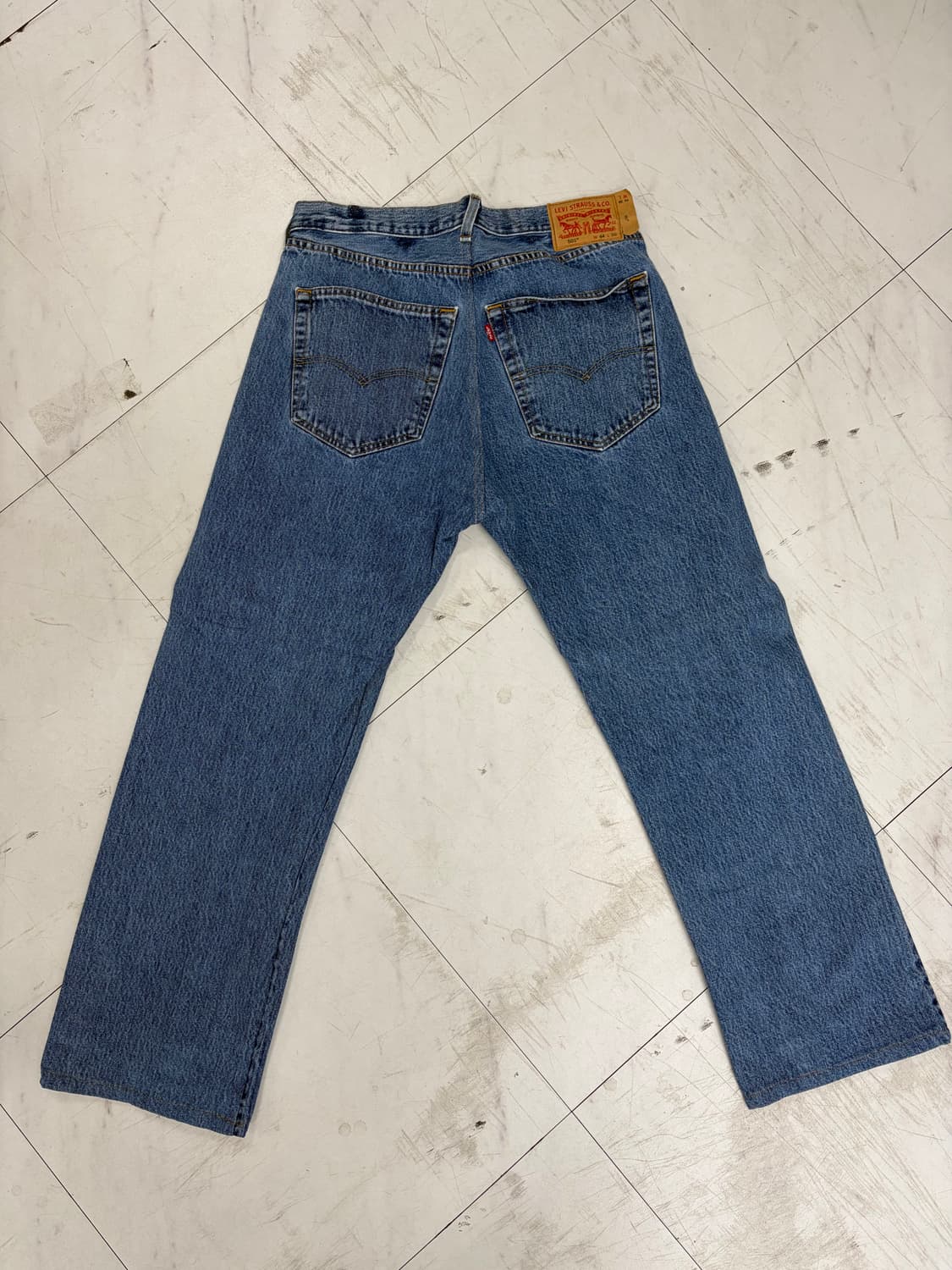 a216) 33 리바이스 501 중청 상품이미지5