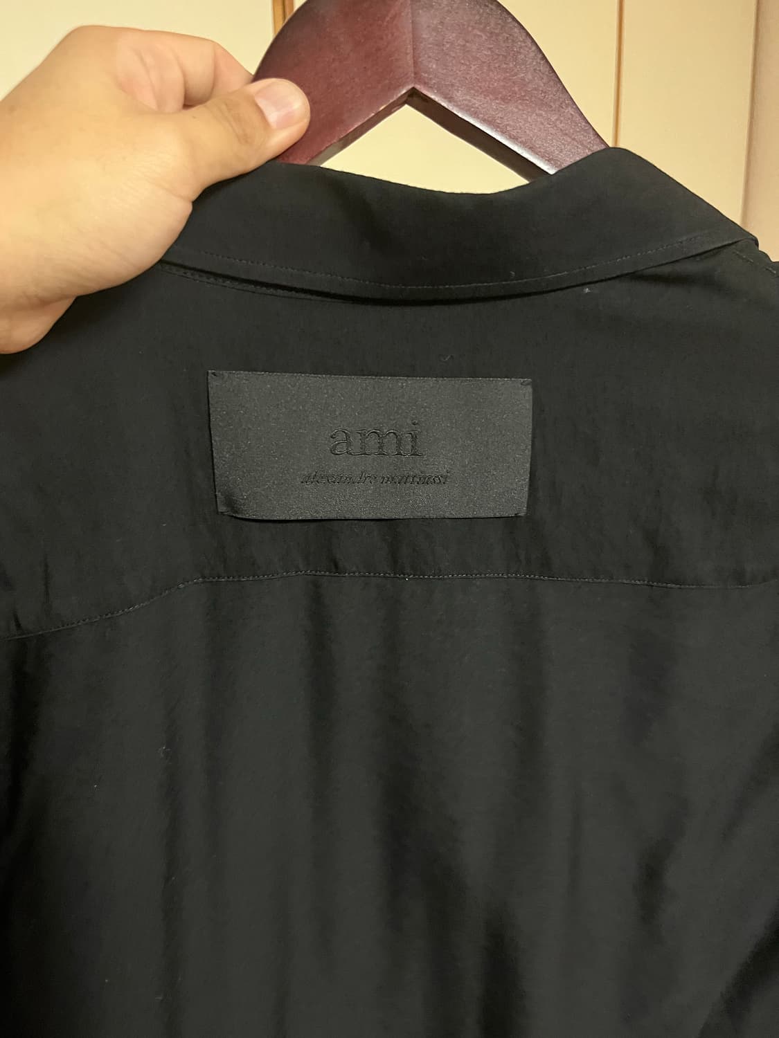 ami paris 블랙 레이온 셔츠 3 상품이미지6