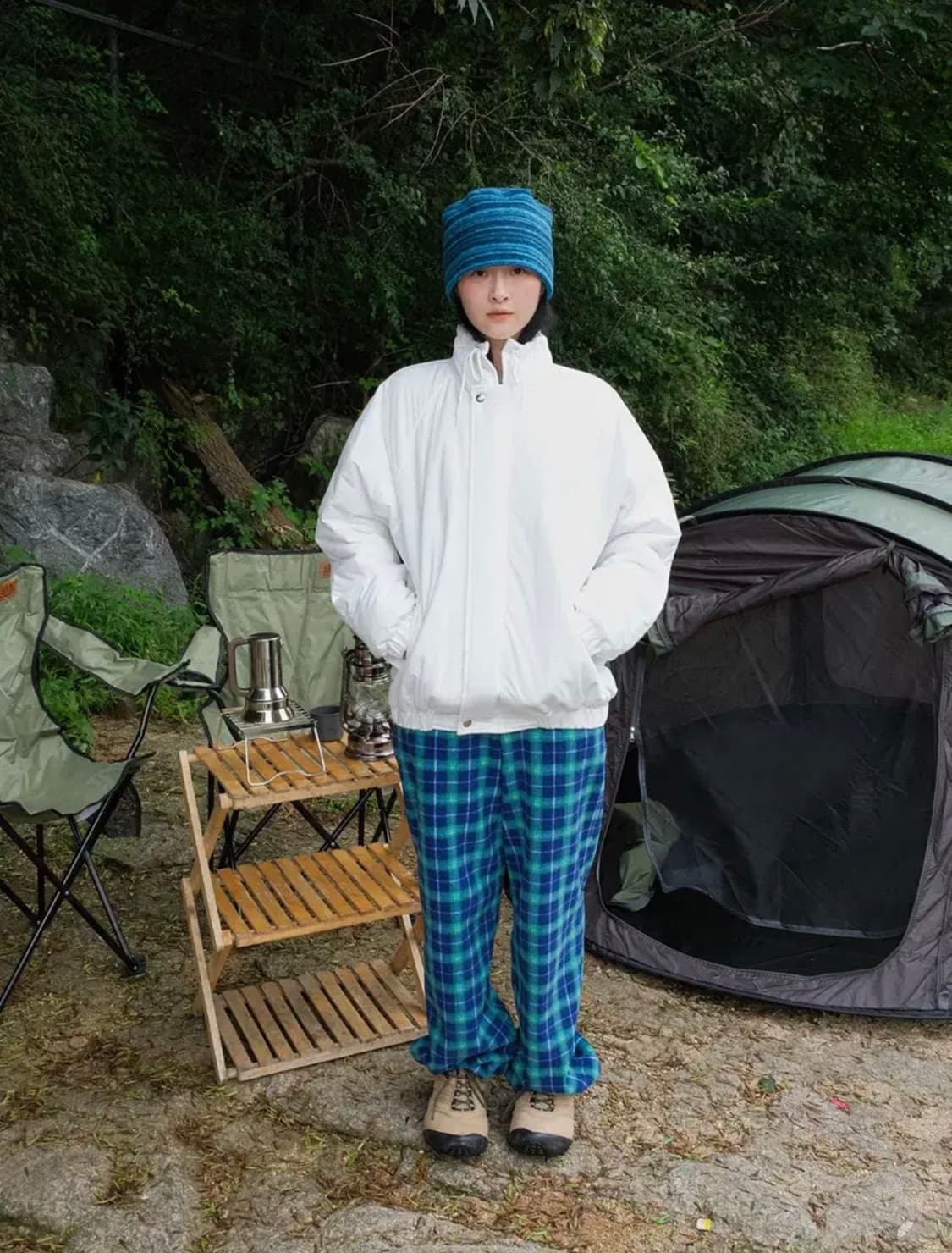 pesto padded collar jacket 패딩 자켓 상품이미지1