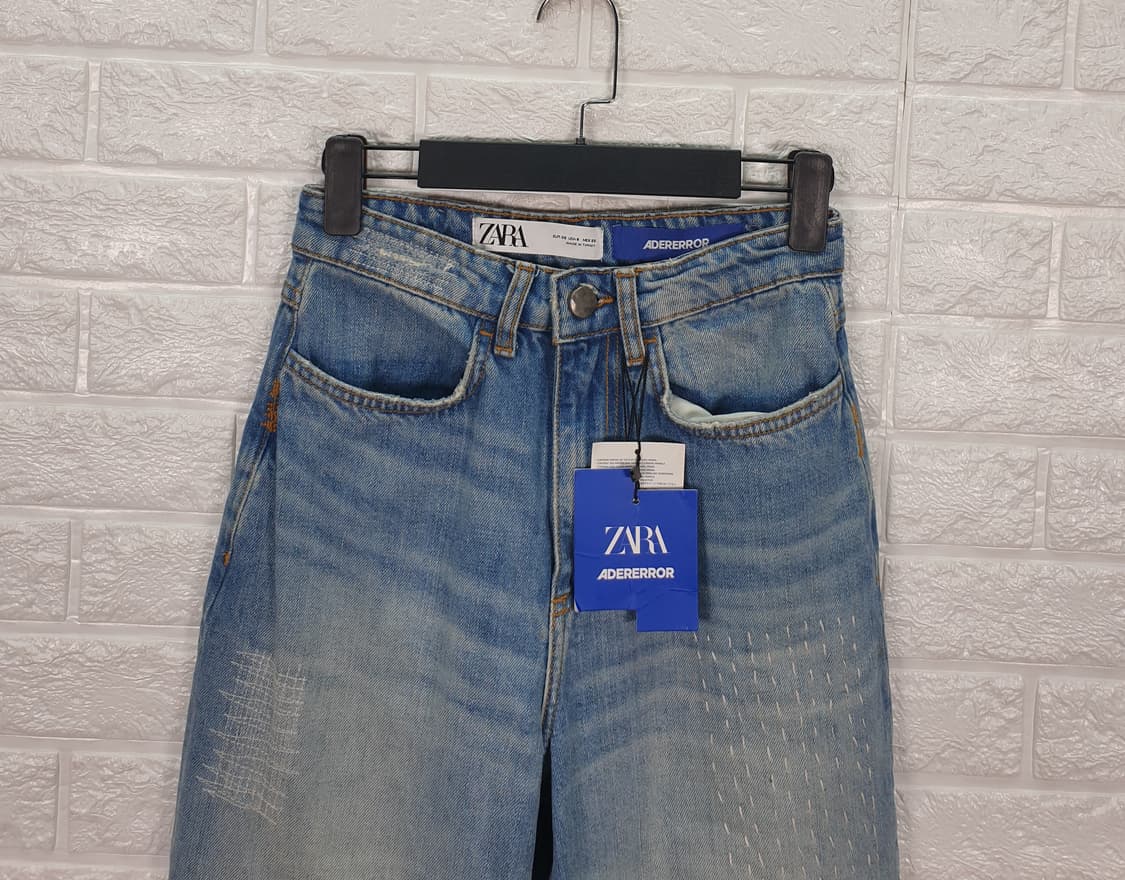 [25]자라 아더에러 콜라보 패치워크 데님팬츠(새상품) 상품이미지7