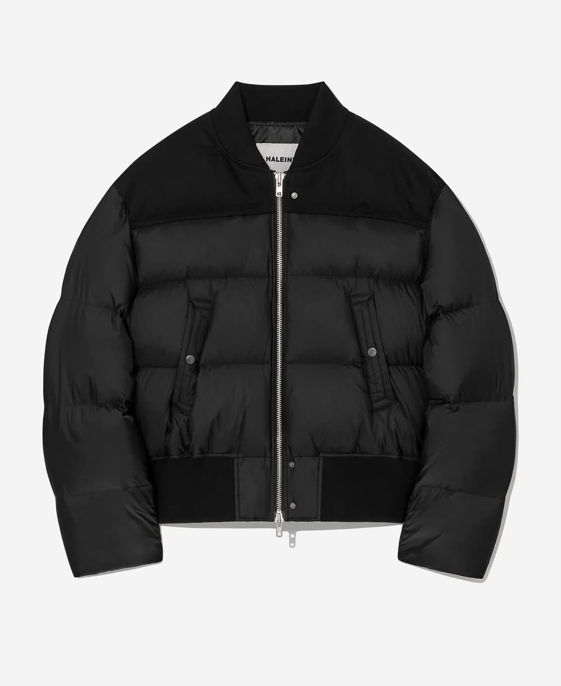 HALEINE CROPPED DUCK DOWN BOMBER JACKET 상품이미지4