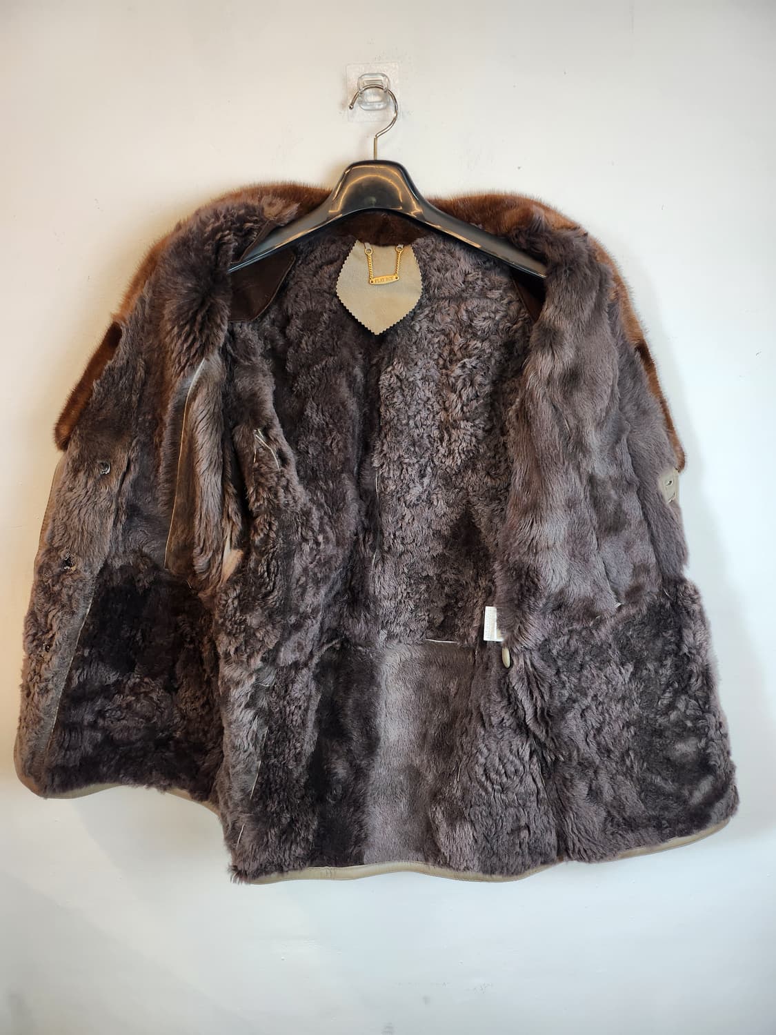 (빈티지)플레이보이 웰메이드 밍크양털가죽 무스탕 95 M 상품이미지10