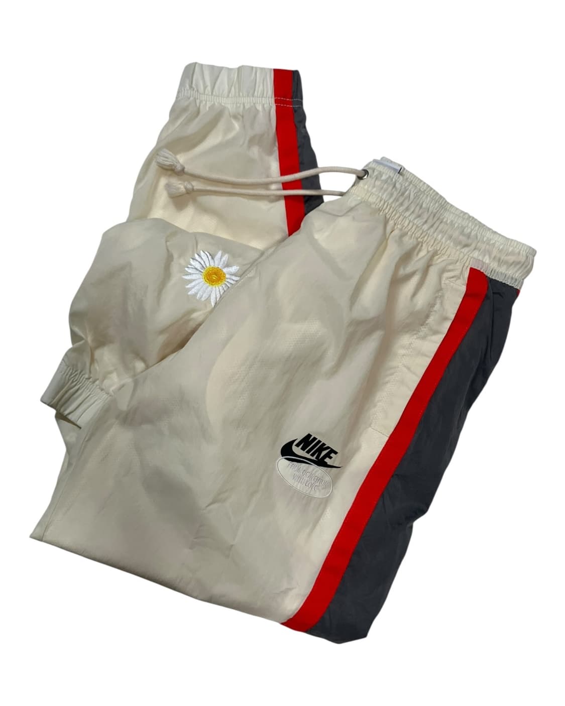 나이키 데이지 자수 나일론 팬츠 L 상품이미지1