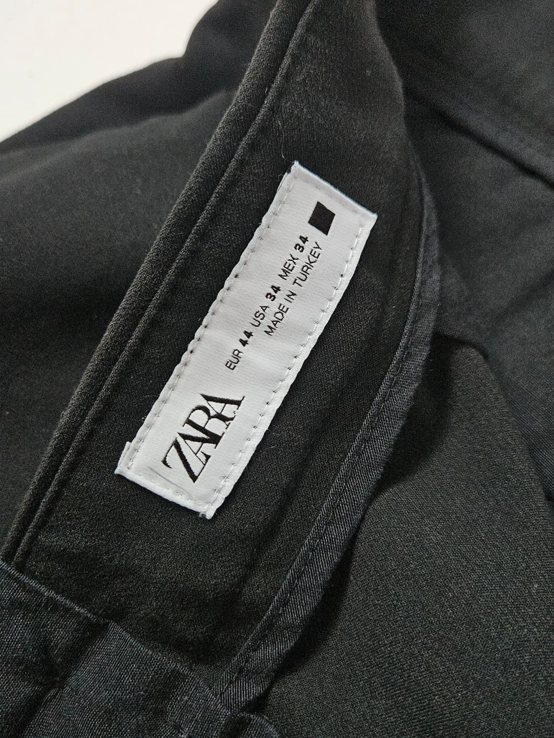 자라 ZARA 옴므 핀턱 와이드 슬랙스 팬츠 바지 배기 34 상품이미지4