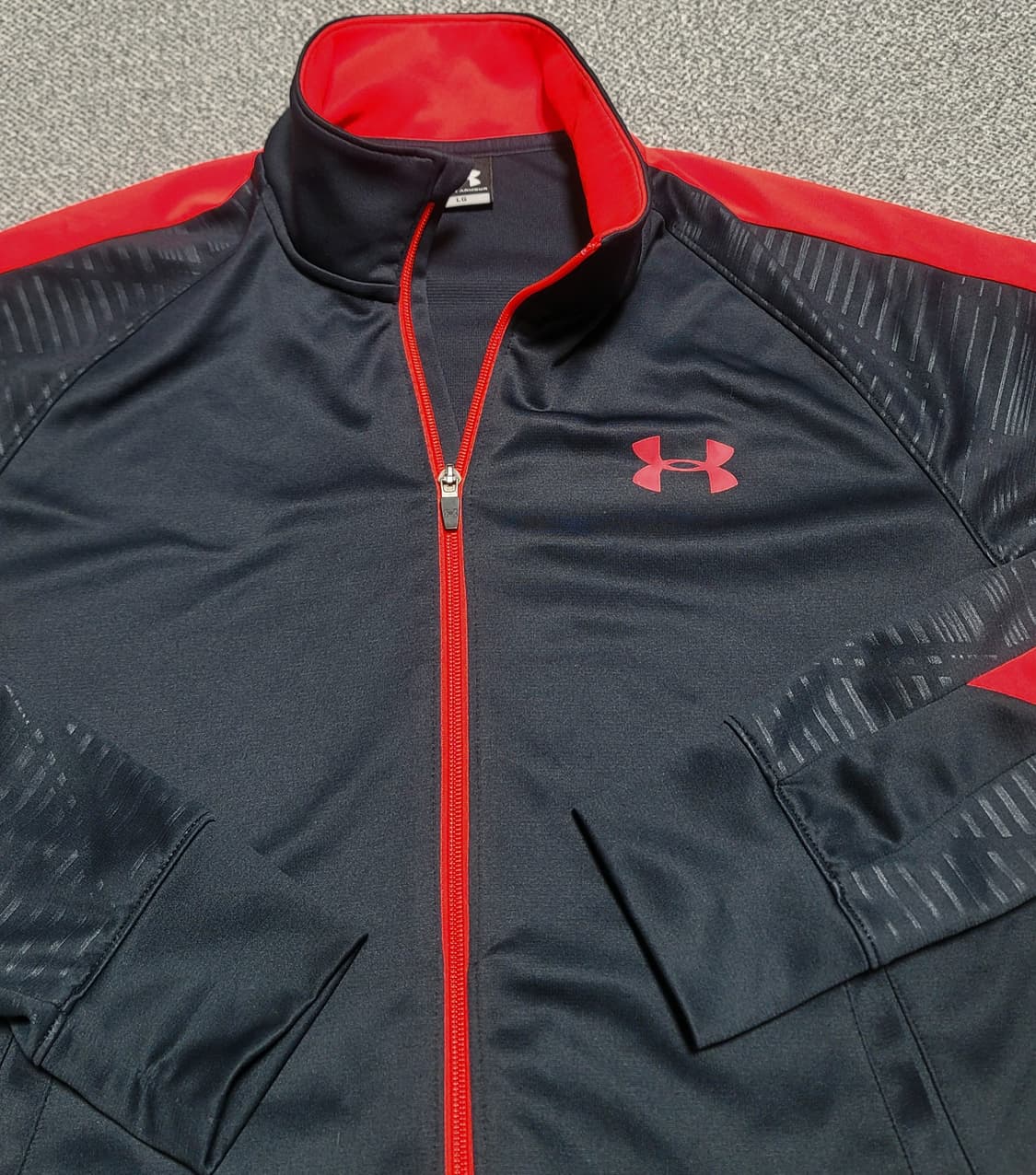 언더아머 콜드기어 집업  트랙탑   L 상품이미지3