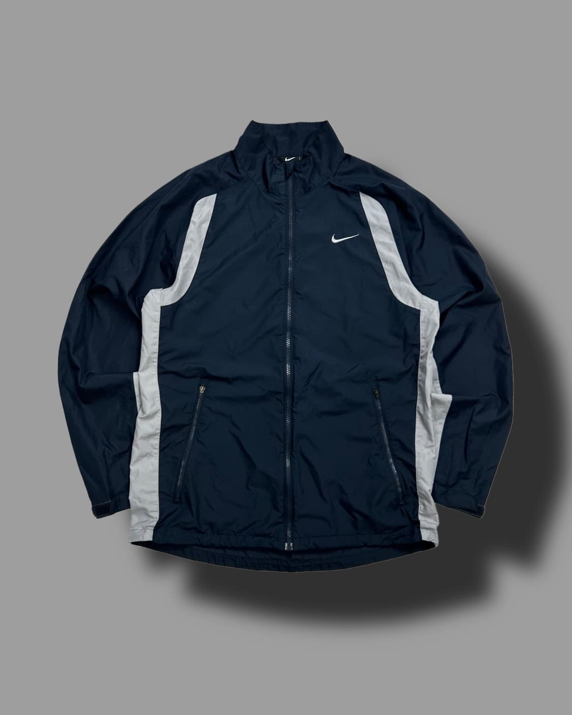 나이키 00s 스우시 배색 바람막이 L 상품이미지4