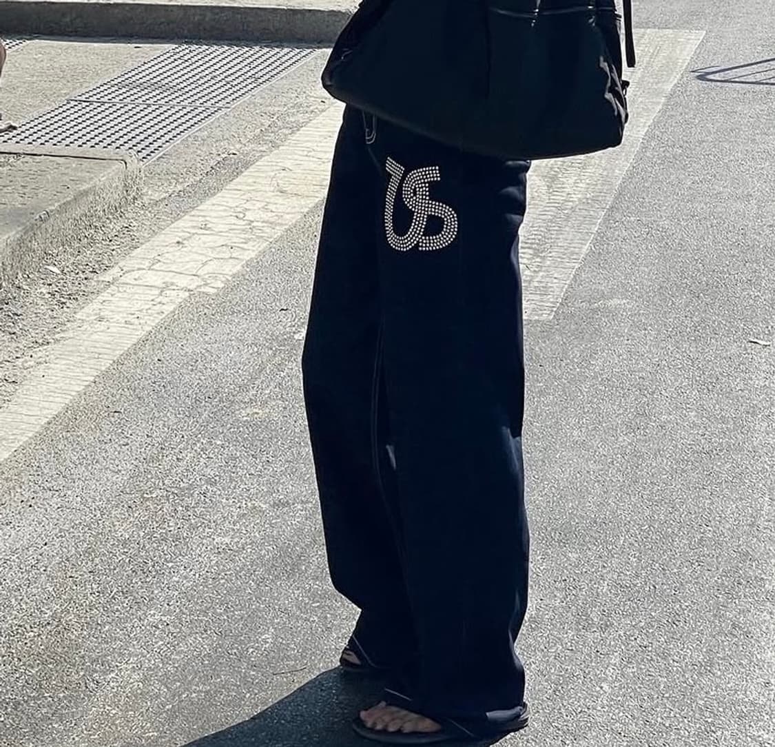 어글리쉐도우 와이드 하웨 청바지 M 상품이미지1
