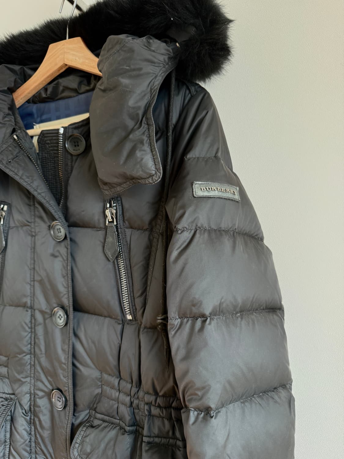 버버리 브릿(BURBERRY BRIT) 롱 패딩 상품이미지4