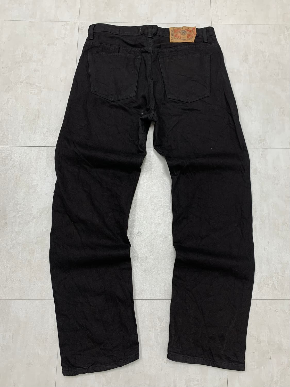 디젤 블랙 코튼 팬츠 #527 상품이미지6