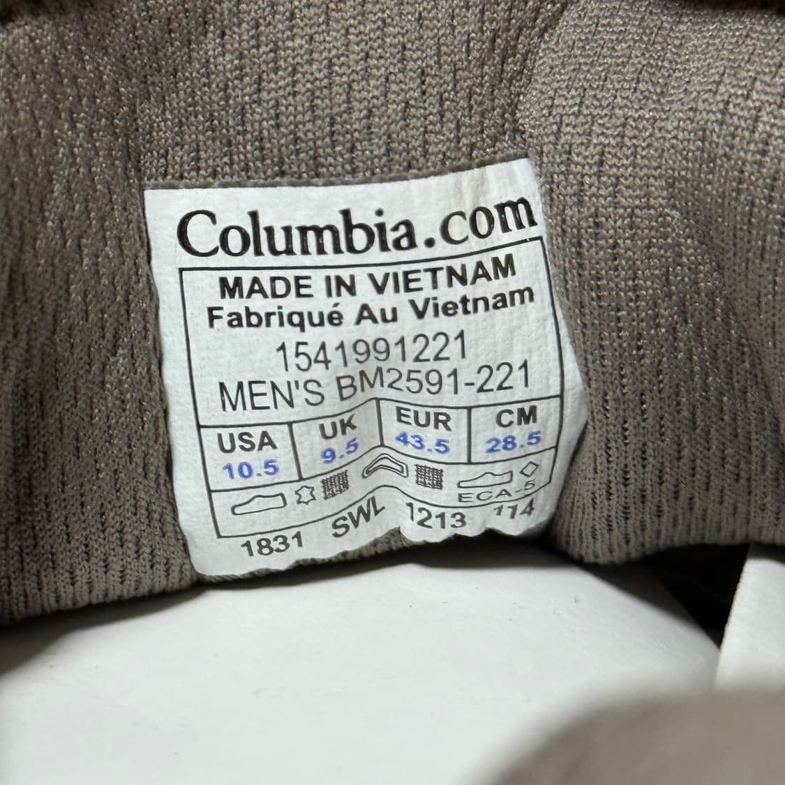 [정가 10만원 새상품] 컬럼비아 트레킹화 285 상품이미지6