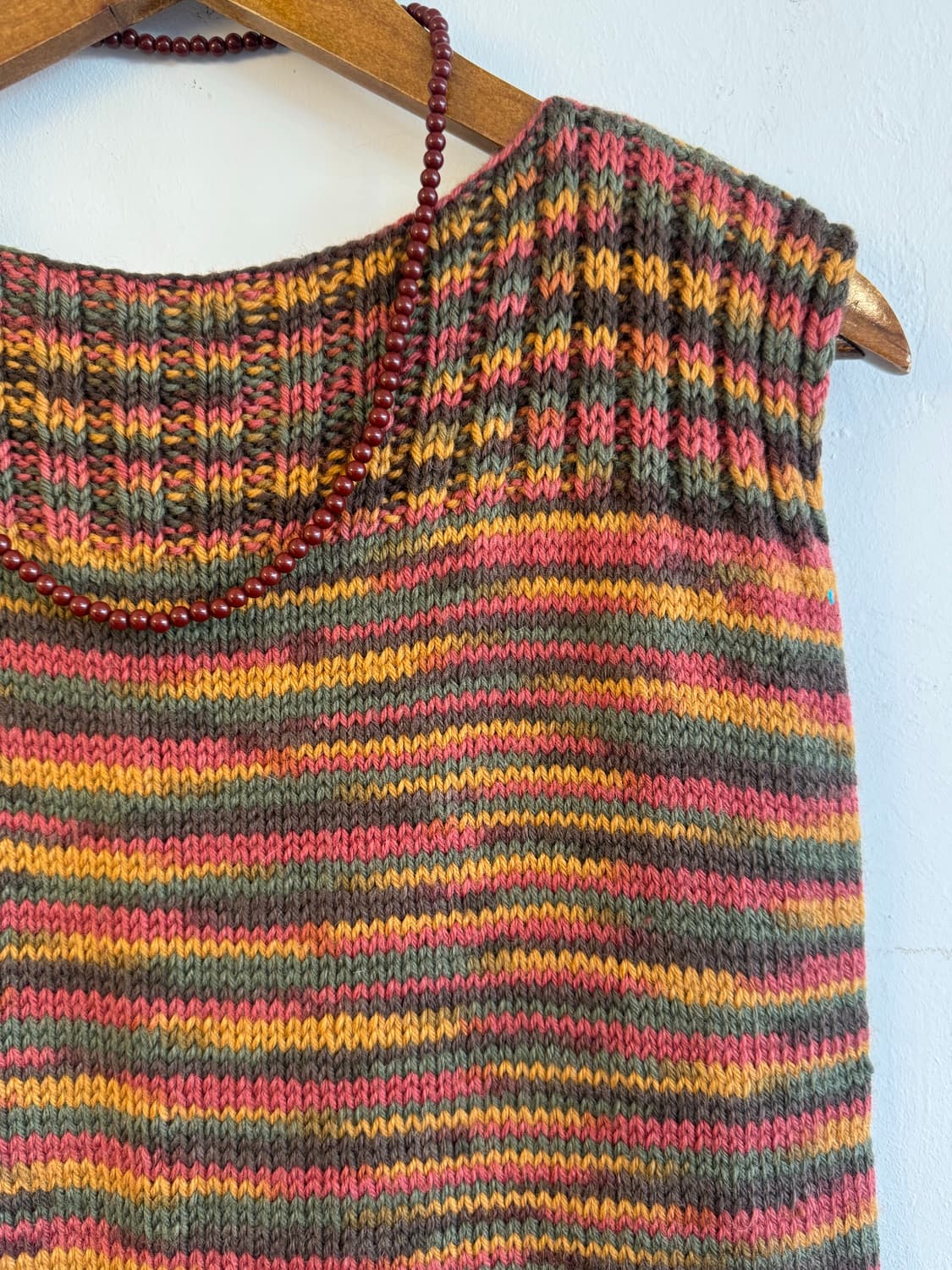 빈티지 니트 베스트 상품이미지2