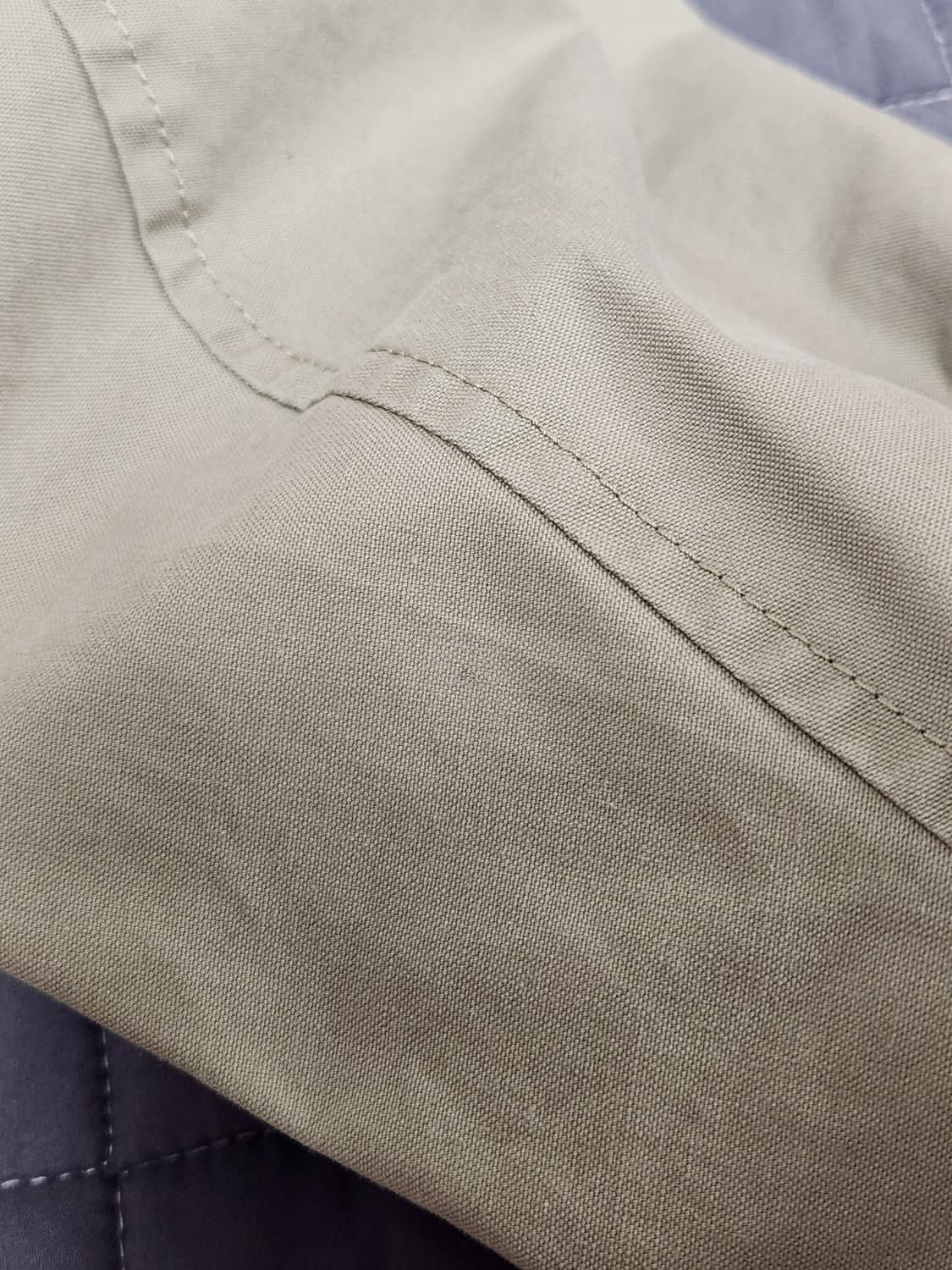 26ss 벨라집업워시드 블루종 m 팝니다 상품이미지4