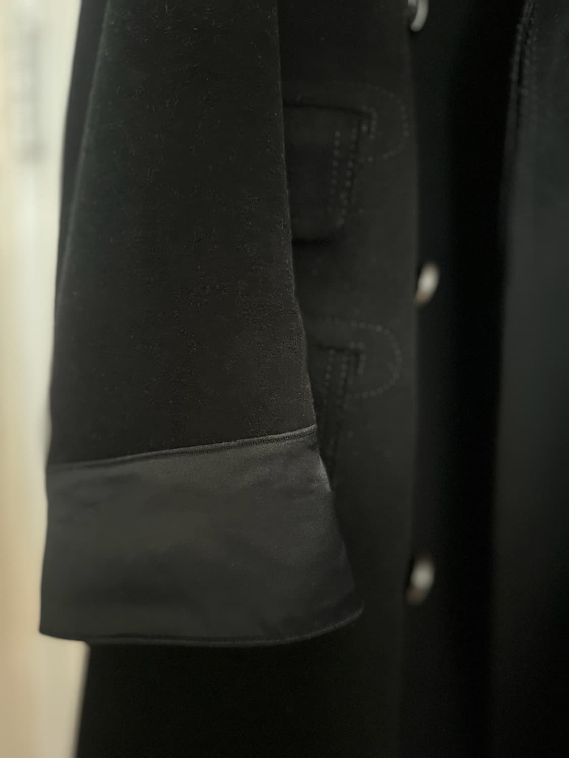 구찌 여성 블랙 코트 사이즈 38 상품이미지4