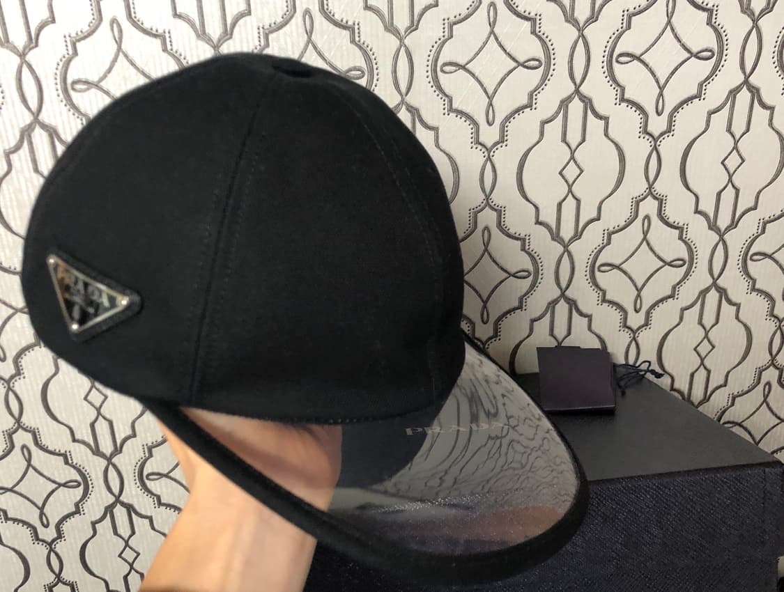 초레어 PRADA clear brim cap 사이즈 M 상품이미지5