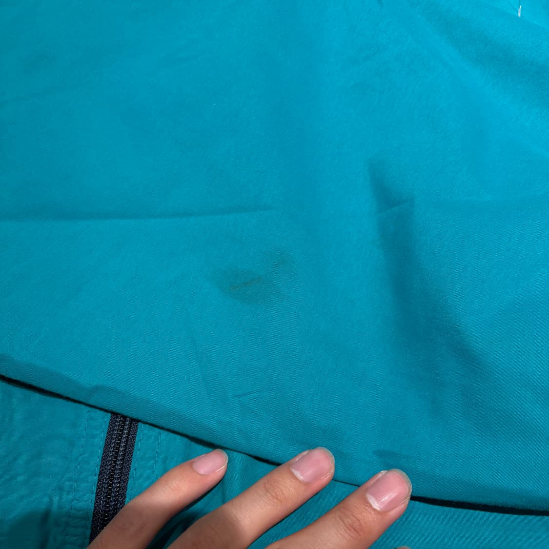 90년대 미국 생산 엘엘빈 청록 컬러 쓰리 시즌 웜업 자켓 상품이미지10