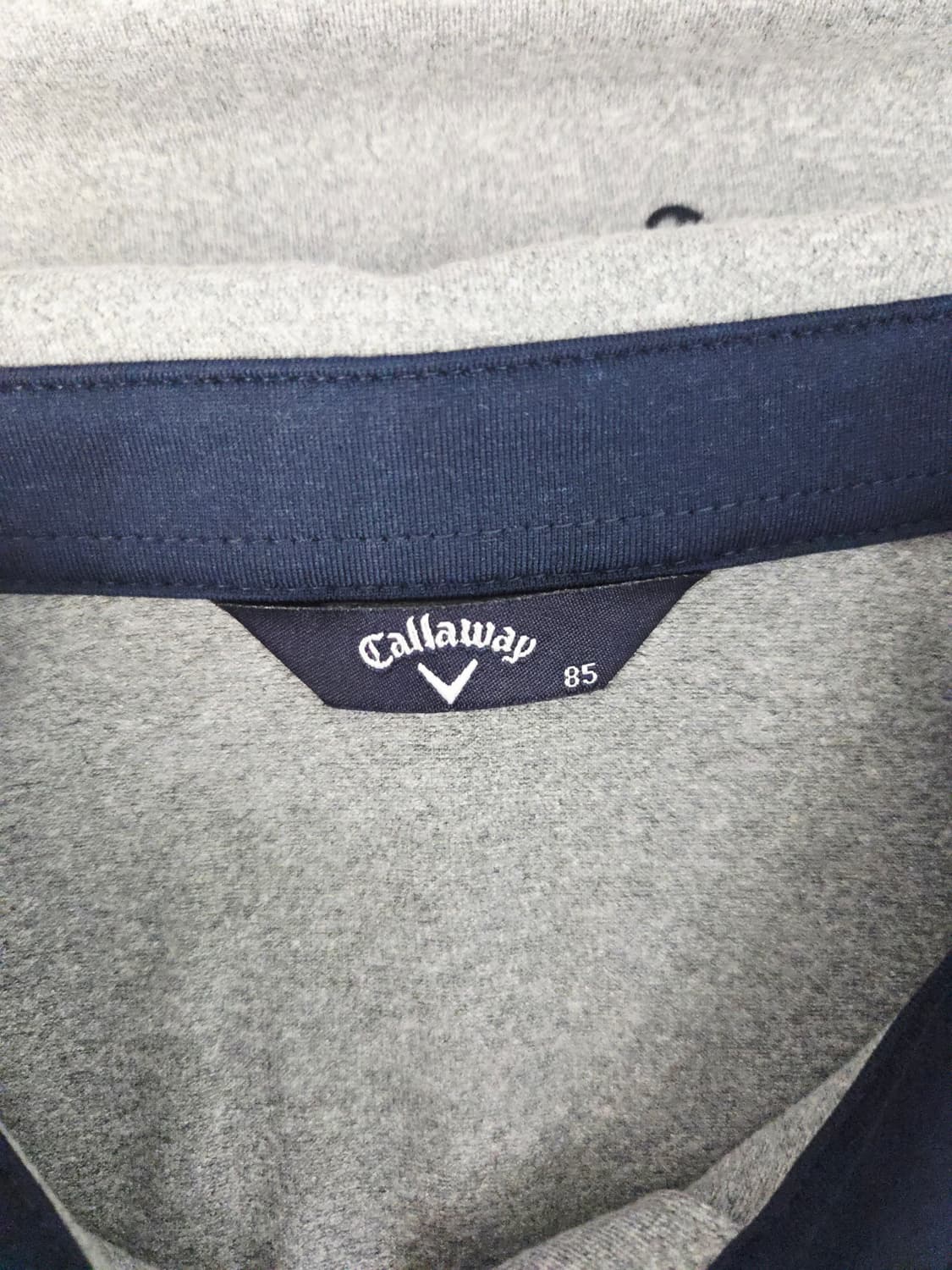 캘러웨이(Callaway) 로고 패턴 긴팔 골프 카라티 상품이미지7