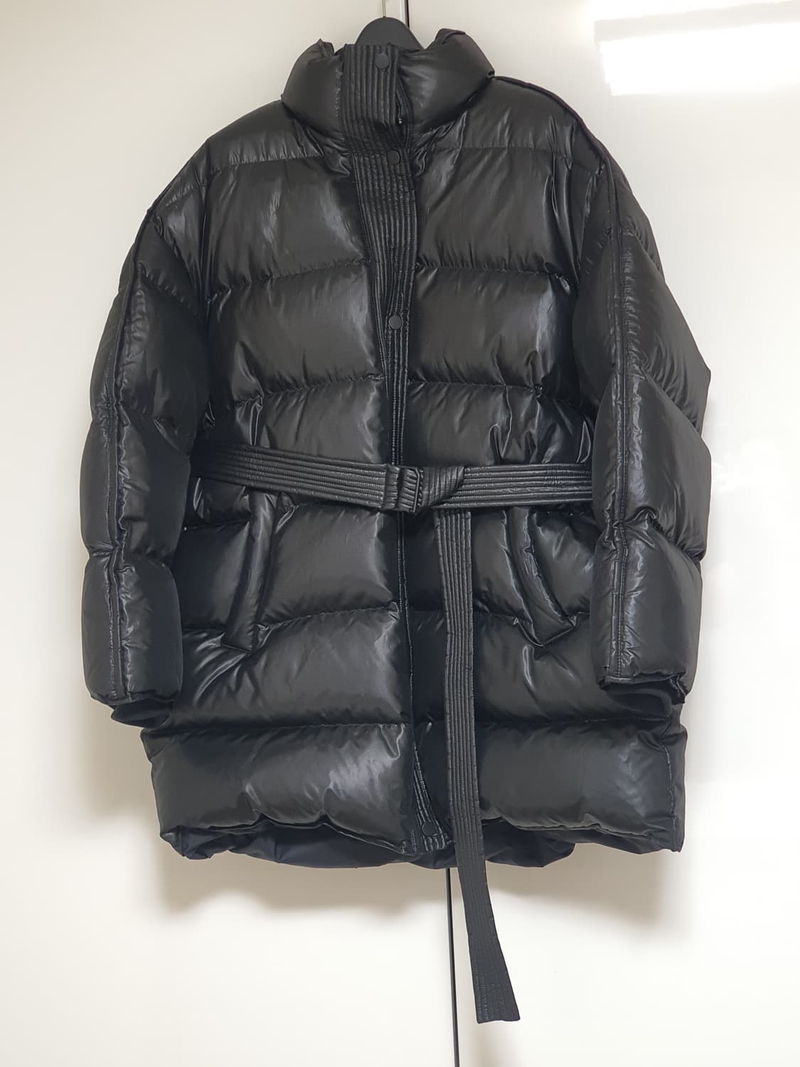 leeseed 오버사이즈 하이넥 구스다운 상품이미지1